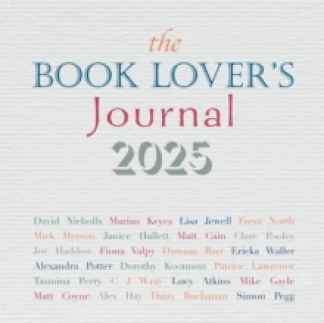 The Book Lover's Journal 2025 Hardback