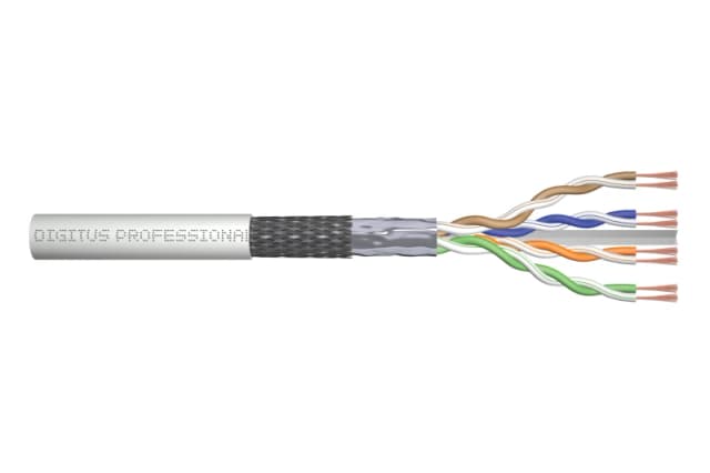 Digitus CAT 6 SF/UTP twisted pair patch cord. raw