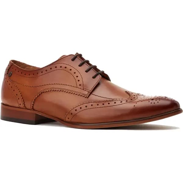 Base London Mens Barbera Formal Casual Brogues Shoes - UK 11