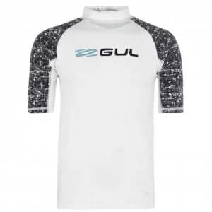 Gul Rash Vest Mens - White/Black