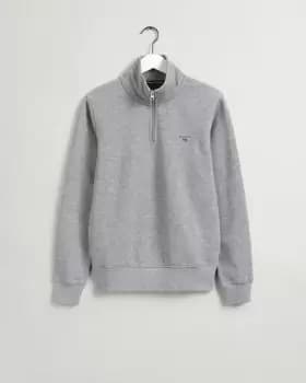 GANT Men Original Half-Zip Cardigan (XL) Grey