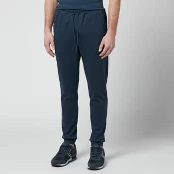 BOSS Athleisure Mens Hadiko Curved Joggers - Navy - M