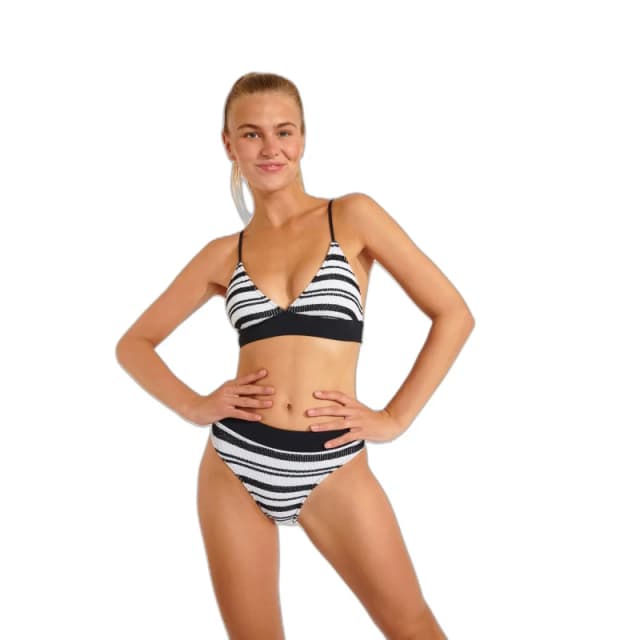 banana moon Womens swimsuit top Banana Moon Miko Wafflestri Noir Female S