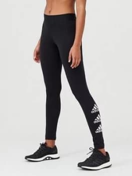 adidas Stacked Tight - Black, Size 2Xs, Women