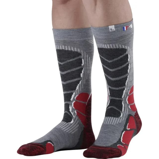 Football Socks Monnet Trek Extra Light Rouge Unisex 35/36