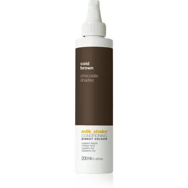Milk Shake Direct Colour toning conditioner for intensive hydration Cold Brown 200ml