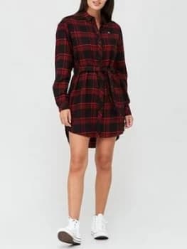 Tommy Jeans Flannel Shirt Dress - Multi