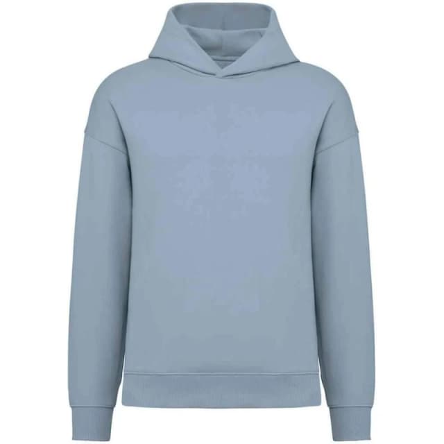 Native Spirit Mens Oversized Hoodie in Aqua Size: XS Aqua Male XS
