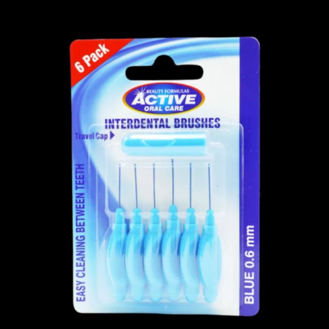Beauty Formulas Interdental Brushes 0 6mm - 6 pcs 6PK-408379
