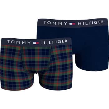 Tommy Hilfiger 2PK Logo Trunk - Navy Plaid 0IT
