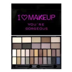 I Heart Eyeshadow Palette Theme Gorgeous