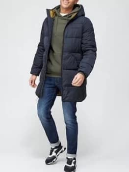 Penfield Trailmore Longline Padded Jacket - Navy