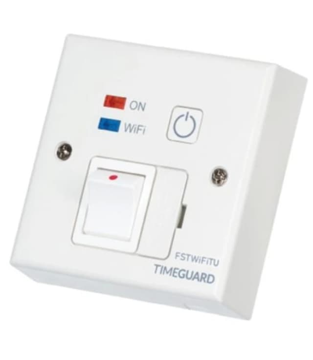 Timeguard WiFi Contolled Fused Spur Timeswitch - TUYA 15079AWUK