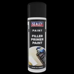 Sealey Filler Primer Paint 500ml - Pack of 6 - SCS061