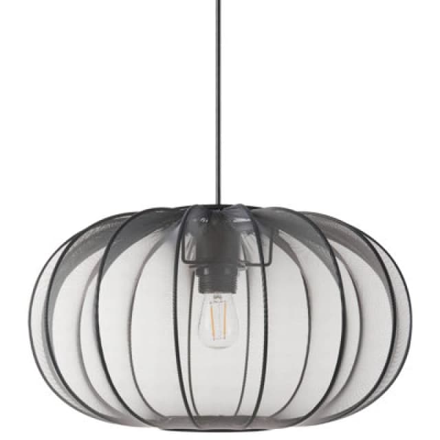 Beliani Industrial Pendant Lamp Tocuyo Black