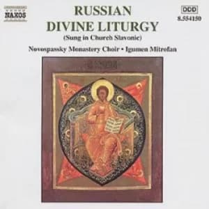 Russian Divine Liturgy by Novospassky Monastery Choir CD Album