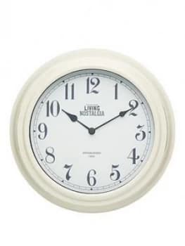 Kitchencraft 25.5Cm Wall Clock - Cream