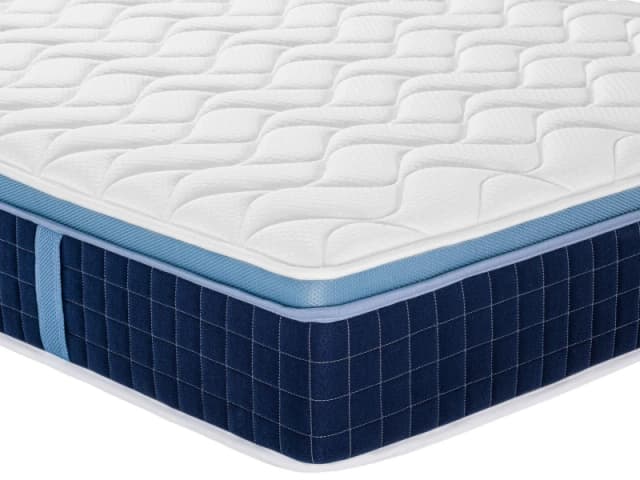Arthur Sleep Ice Arthur 3000 Pocket Spring Cool Gel Foam Mattress in White Size: Single White Unisex Single