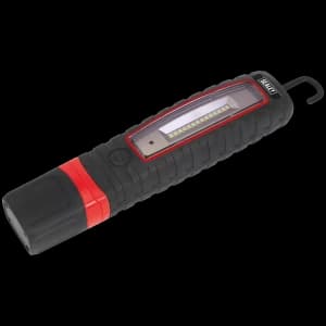 Sealey Rechargeable 360° Inspection Lamp 3w 10 LED Li-ion Black