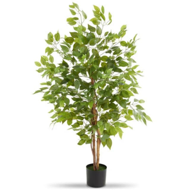 Tectake Artificial Plant - Detailed And Lifelike, Ficus Tree, Low-Maintenance 120 Cm