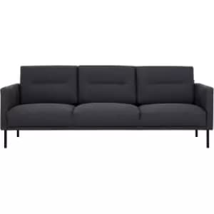 Larvik 3 Seater Sofa - Anthracite, Black Legs - Soul Anthracite, Black Legs