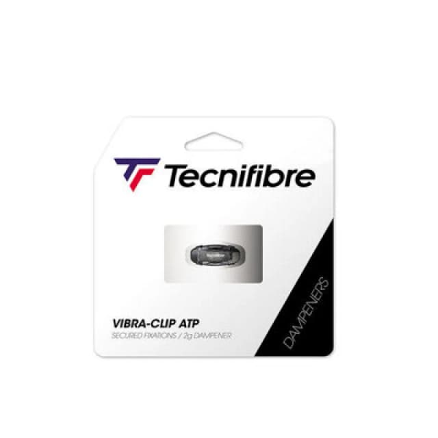 Tecnifibre Atp Vibra Clip Vibration Dampener - Ultra-Light White, Sold Individually