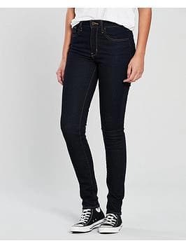 Levis 721 HIGH RISE SKINNY womens in Blue. Sizes available:US 26 / 32,US 27 / 32,US 28 / 32,US 29 / 32,US 27 / 34,US 28 / 34,US 29 / 34,US 25 / 32,US