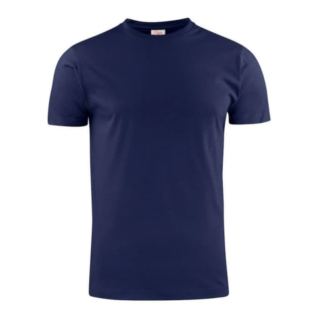 Printer Mens Heavier Pro T-Shirt in Navy Size: Small Navy Male S