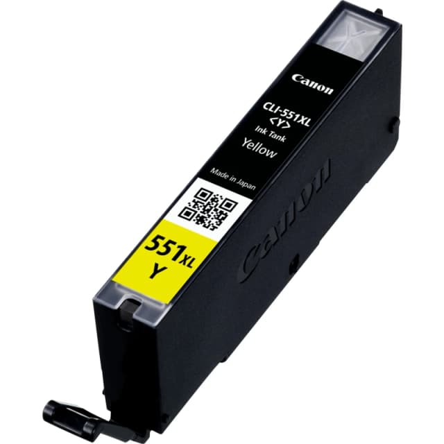 Canon CLI551XLY Yellow High Yield Ink Cartridge 11ml - 6446B001 CACLI551XLY