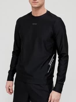 BOSS Salbo Gym Sweatshirt - Black Size M Men