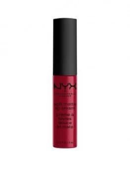 NYX Professional MAKEUP Soft MATTE METALLIC LIP CREAM, Seoul, Women