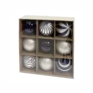 The Spirit Of Christmas PK9 DecorateBaubles24 - Silver