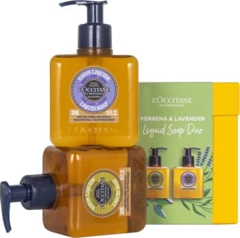 L'Occitane Verbena and Lavender Hand & Body Wash Duo 2 x 300ml