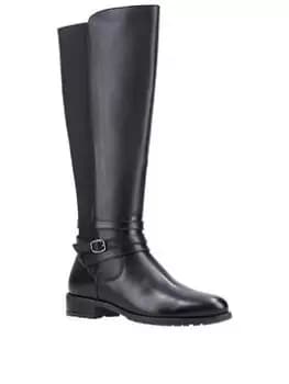 Hush Puppies Vanessa Knee Boot, Black, Size 4, Women