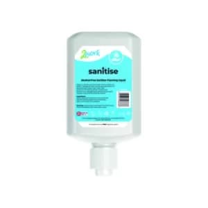 2Work Sanitise Foam Rub Alcohol-Free (Pack of 6) 2W08668