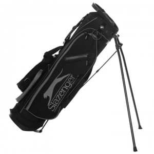 Slazenger Micro Stand Bag - Black/Grey