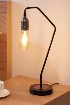 Plug-In Table Lamp, E27/ES Cap, On/Off Switch
