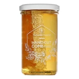 London Honey Co British Hand Cut Comb In Honey 350g