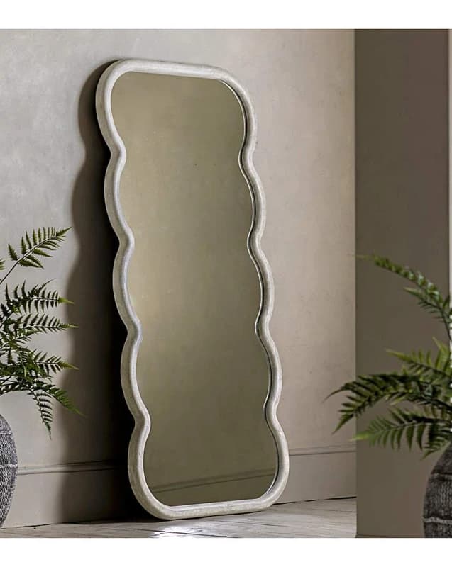 Arber Wavy Rectangle Full Length Leaner Mirror