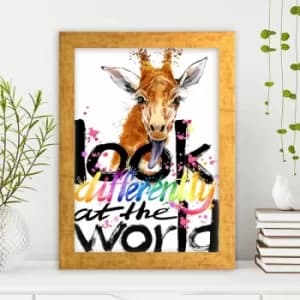 AC625774523 Multicolor Decorative Framed MDF Painting