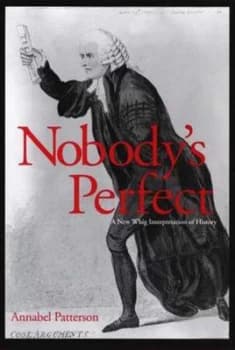 Nobodys Perfect by Annabel Patterson Hardback