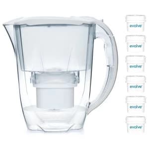 Aqua Optima Oria Water Filter 2.8L Jug with 12 Month Starter Pack