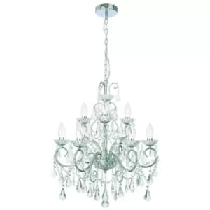 Spa Vela 9 Light Chandelier