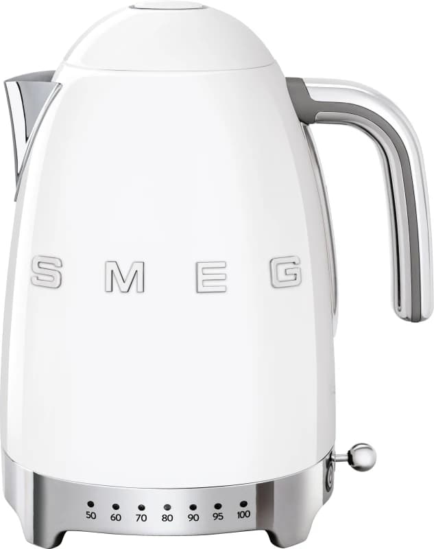 Smeg Smeg 50's Style Retro Variable Temperature Kettle - White