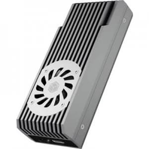 ICY BOX 60792 M.2 hard drive enclosure M.2 PCIe NVMe SSD USB-C USB 3.2 (Gen 2) , M.2 NVMe PCIe 3.0 x4