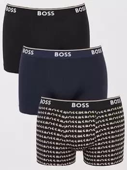 BOSS Bodywear 3 Pack Power Design Trunks - Multi Size M Men