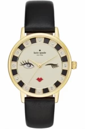 Ladies Kate Spade New York Metro Black Wink Watch KSW1052