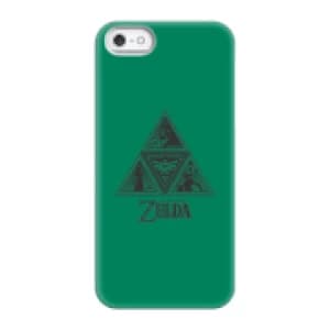 Nintendo The Legend Of Zelda Triforce Phone Case - iPhone 5/5s - Snap Case - Matte
