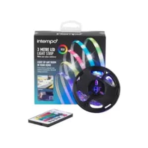 Intempo Multi-Coloured USB LED Strip Light