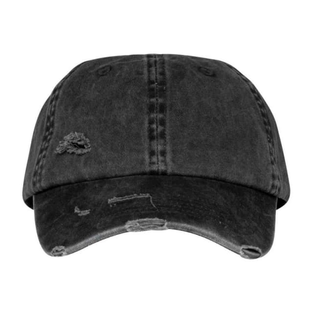 Native Spirit Mens Destroy Cap in Black Male One Size